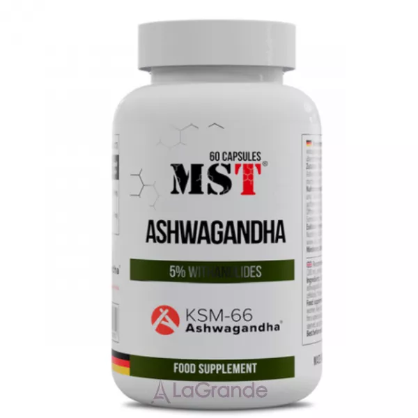 MST Ashwagandha KSM 66 ������� ������� 