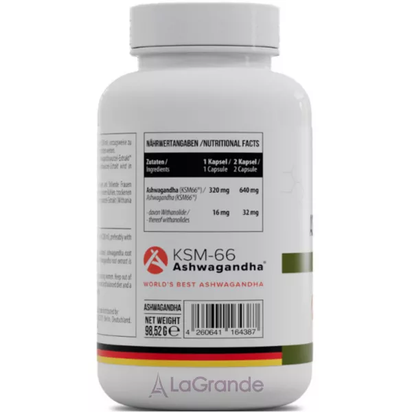 MST Ashwagandha KSM 66 ������� ������� 