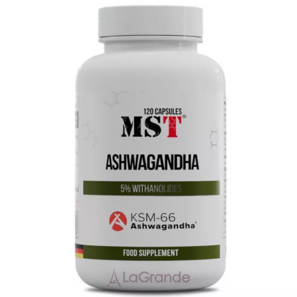 MST Ashwagandha KSM 66 ������� ������� 