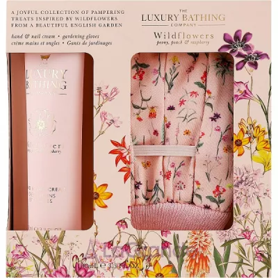 Grace Cole The Luxury Bathing Wildflowers    (h/cr/100ml + gloves/2pcs)