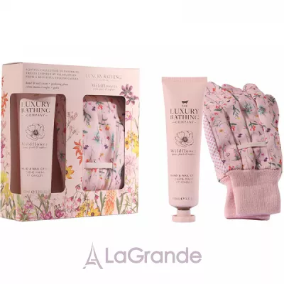 Grace Cole The Luxury Bathing Wildflowers    (h/cr/100ml + gloves/2pcs)