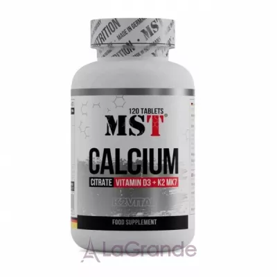 MST Calcium Citrate Vitamin D3 + K2MK7 ������� ������� 