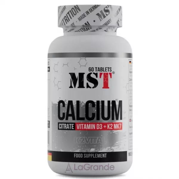 MST Calcium Citrate Vitamin D3 + K2MK7 ������� ������� 