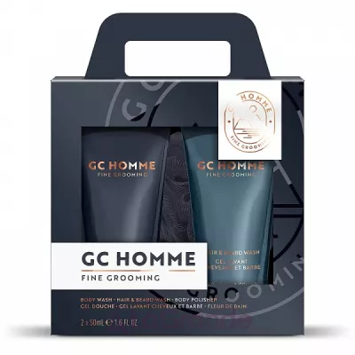 Grace Cole GC Homme Fine Grooming Relax & Refresh       (sh/gel/50ml + hair/beard/wash/50ml + b/polisher/1pcs)