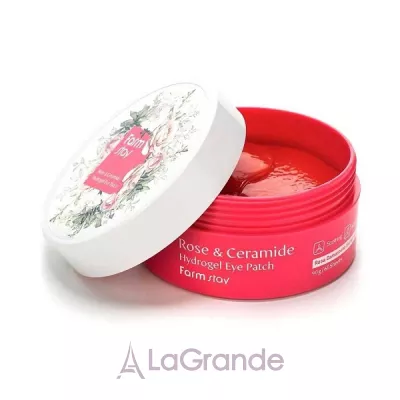 ֲ FarmStay Rose & Ceramide Eye Patch ó     