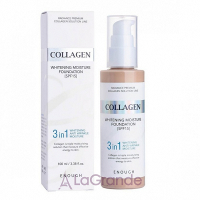 ֲ Enough Collagen Whitening Moisture Foundation SPF 15   31     