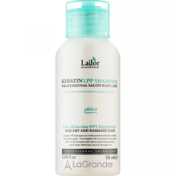 �ֲ��� La'dor Hair Keratin LPP Shampoo ����������� ������������� �������