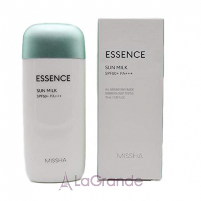 ֲ Missha All Around Safe Block Essence Sun Milk SPF50+/PA+++  