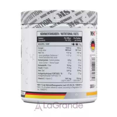 MST Collagen Peptides + Vitamin C Orange     +   