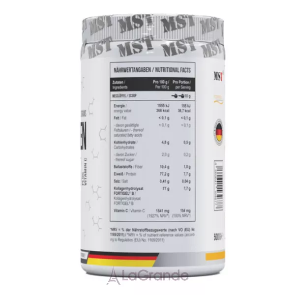 MST Collagen Peptides + Vitamin C Orange ������� ������� ��������� ������� + ����� � 