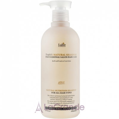 ֲ La'dor Hair Triplex Natural Shampoo  