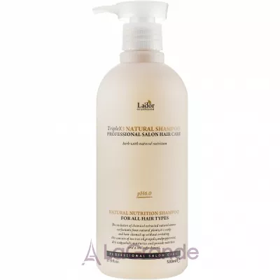 ֲ La'dor Hair Triplex Natural Shampoo  