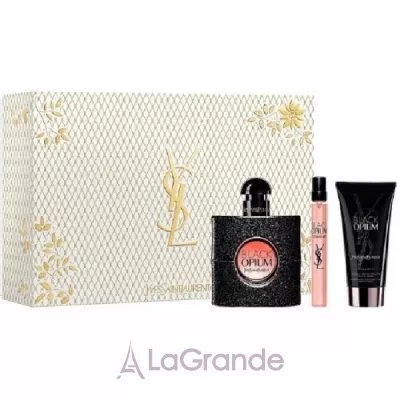 Yves Saint Laurent Black Opium  (  50  +   10  +    50 )