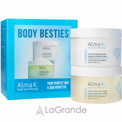 Alma K. Body Besties      (body/scrub/250ml + body/butter/250ml)