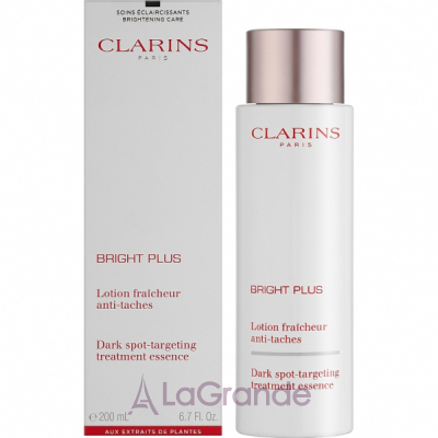 Clarins Bright Plus Dark Spot-Targeting Treatment Essence    