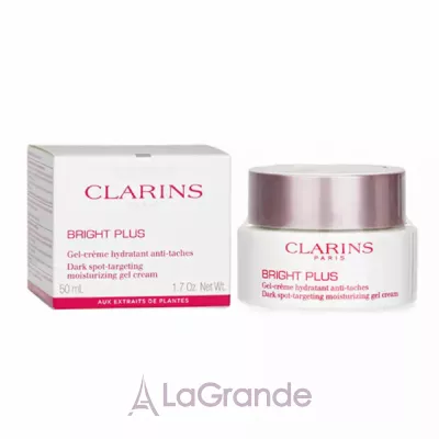 Clarins Bright Plus Dark Spot-Targeting Moisturizing Gel Cream  -   