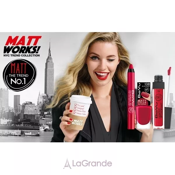 BeYu Cashmere Lip Color Matt ������ ��� ��� �������