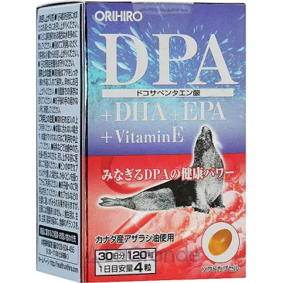 Orihiro DPA+DHA+EPA+Vitamin E   