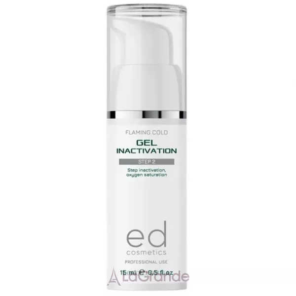 Ed Cosmetics Flaming Cold Gel Inactivation Step 2 ����-����������� � �������������� � �������������� �������� ���2
