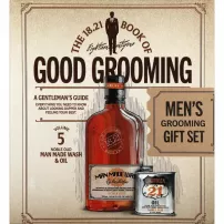 18.21 Man Made Book Of Good Grooming Gift Set Volume 5 Noble Oud ���� (wash/532ml + oil/60ml)