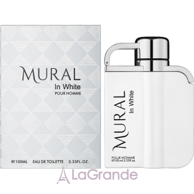 Mural Mural in White  