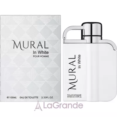 Mural Mural in White  