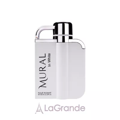 Mural Mural in White  