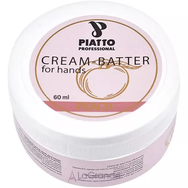 Piatto Cream-Batter For Hands Peach ����-������ ��� ��� 