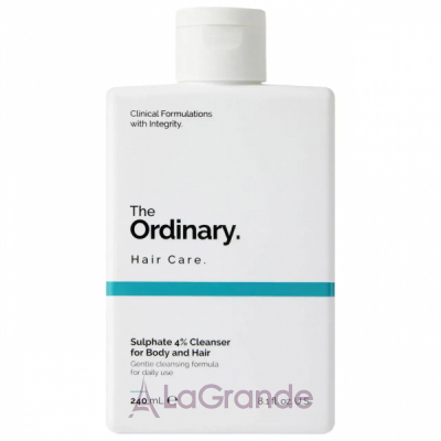 ֲ The Ordinary Sulphate 4% Cleanser For Body And Hair      
