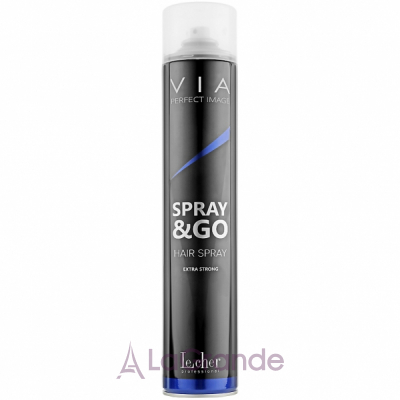 Le Cher VIA Spray & Go Extra Strong Hair Spray      