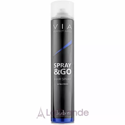 Le Cher VIA Spray & Go Extra Strong Hair Spray      