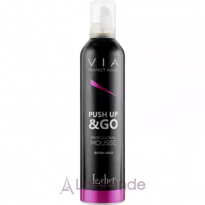 Le Cher VIA Push Up & Go Extra Hold Hair Mousse   '  - 