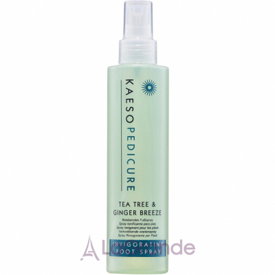 Kaeso Pedicure Tea Tree&Ginger Breeze Invigorating Foot Spray    