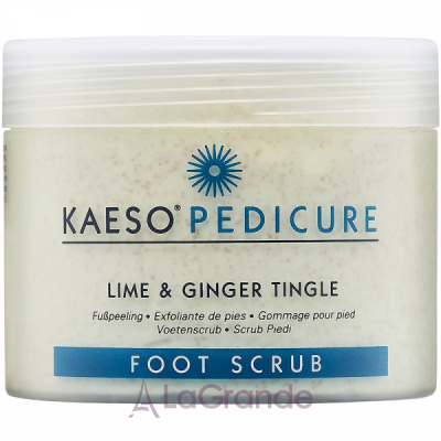 Kaeso Pedicure Lime&Ginger Tingle Foot Scrub   