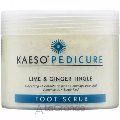 Kaeso Pedicure Lime&Ginger Tingle Foot Scrub   