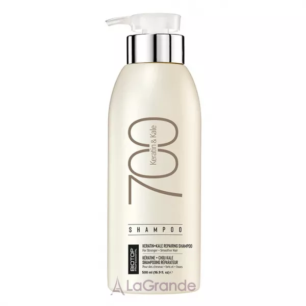 Biotop Professional 700 Keratin & Kale Repairing Shampoo ������� ��� ������� � ���������