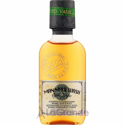 18.21 Man Made Spiced Vanilla Wash ,      3--1