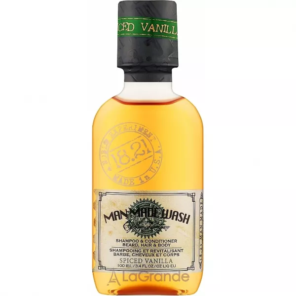 18.21 Man Made Spiced Vanilla Wash �������, ���� ��� ���� � ����������� 3-�-1