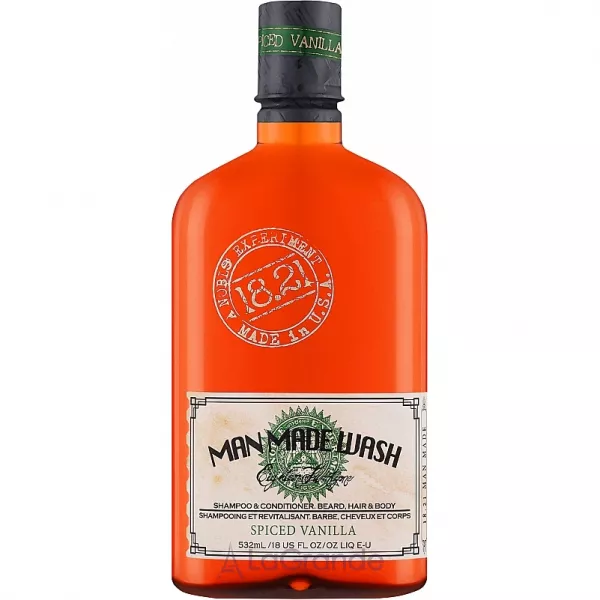 18.21 Man Made Spiced Vanilla Wash �������, ���� ��� ���� � ����������� 3-�-1