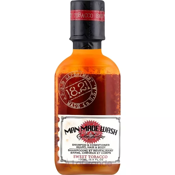 18.21 Man Made Sweet Tobacco Wash �������, ���� ��� ���� �� ����������� 3-�-1