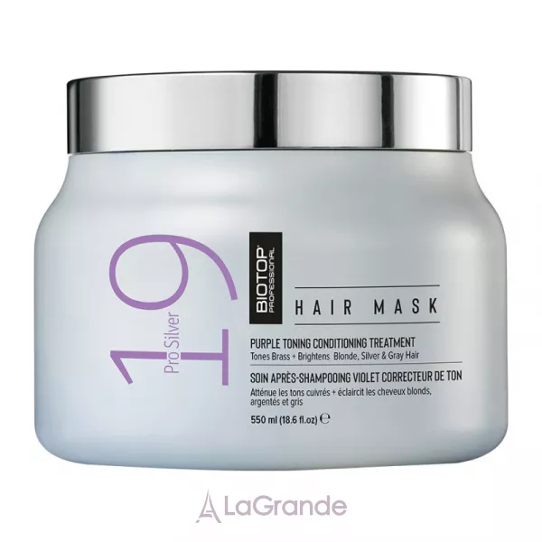 Biotop Professional 19 Pro Silver Hair Mask ����� ��� ������������� �������� �����
