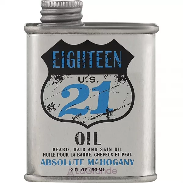 18.21 Man Made Beard, Hair And Skin Oil Absolute Mahogany ����� ��� ������, ����� � ����