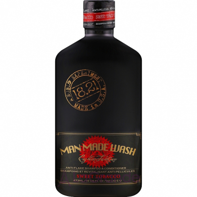 18.21 Man Made Sweet Tobacco Anti-Flake Shampoo & Conditioner - 2  1  