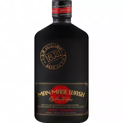 18.21 Man Made Sweet Tobacco Anti-Flake Shampoo & Conditioner - 2  1  