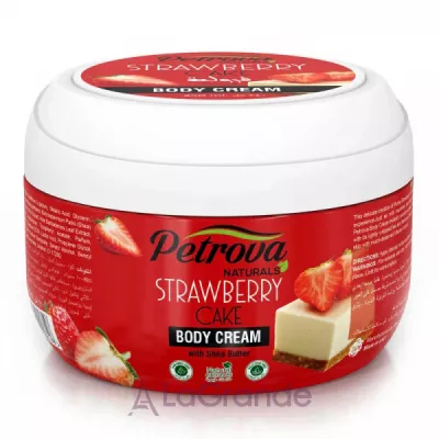 Petrova Naturals Strawberry Cake Body Cream    