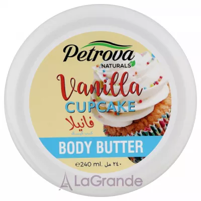 Petrova Naturals Vanilla Cupcake Body Butter -   