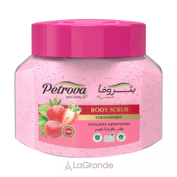 Petrova Naturals Body Scrub Strawberry ����� ��� ���� 