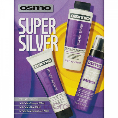Osmo Super Silver         (sh/300ml + h/mask/250ml + h/cond/200ml)