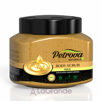 Petrova Naturals Body Scrub Gold    