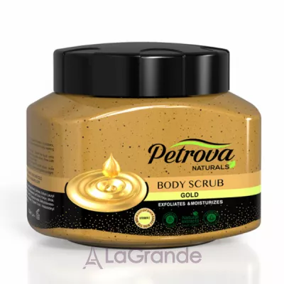 Petrova Naturals Body Scrub Gold    